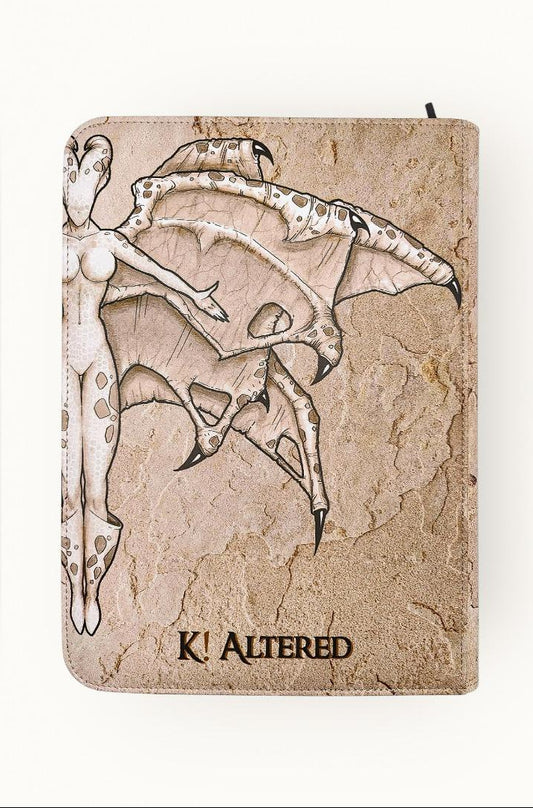 Classeur / Portfolio Zip Binder 9 Poches TreasureWise – Faceless Deamon by Kevin Altered (Édition Limitée)
