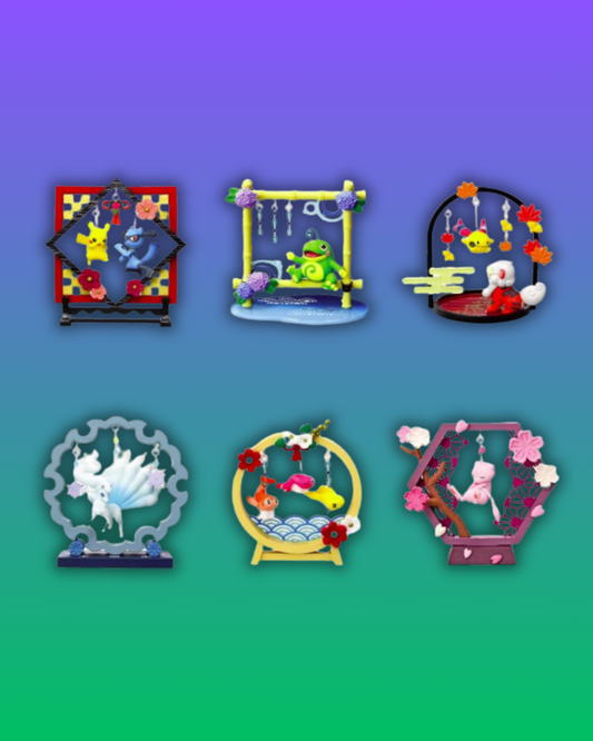 Boîte Mystère Pokémon Re-Ment : Funwari Yurarin Kazari (Aléatoire)