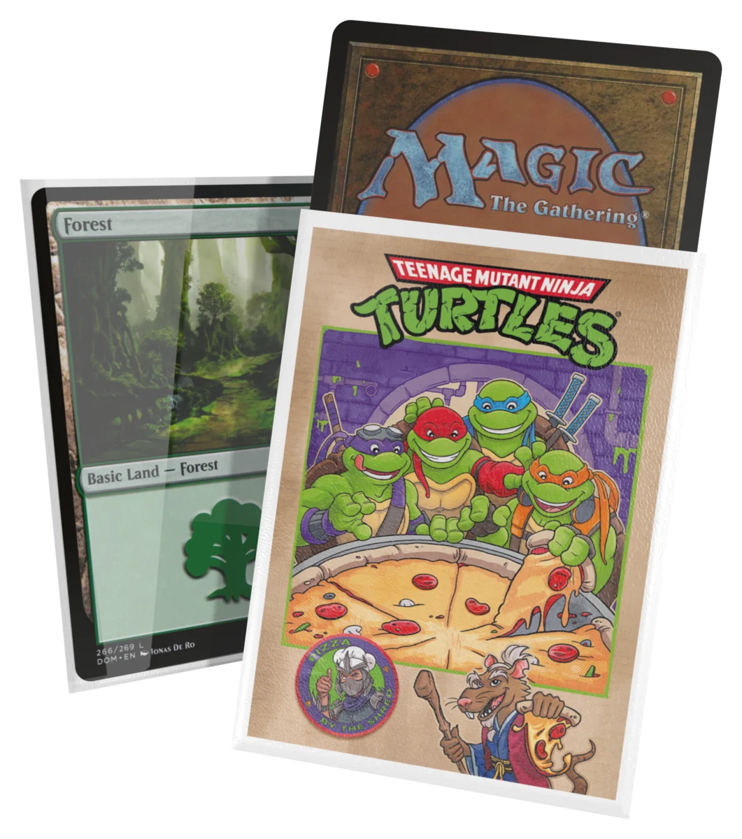Protège-cartes Ultimate Guard (100) Standard Size Art – MTG x TMNT Tortues Ninja : Pizza Box