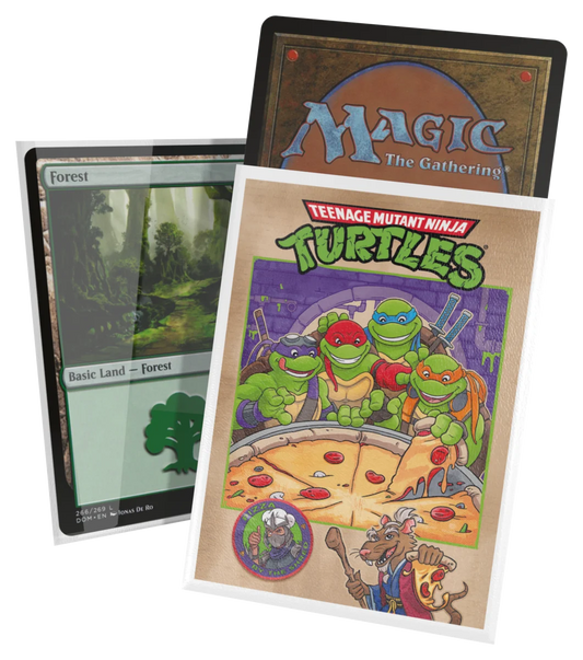 Protège-cartes Ultimate Guard (100) Standard Size Art – MTG x TMNT Tortues Ninja : Pizza Box