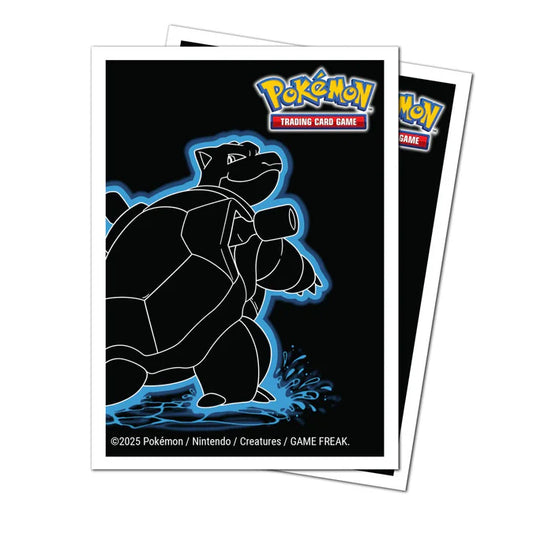 Protège-cartes Ultra Pro APEX (105) Standard Size – Tortank / Blastoise (Neon Kanto Pokémon Officiel)