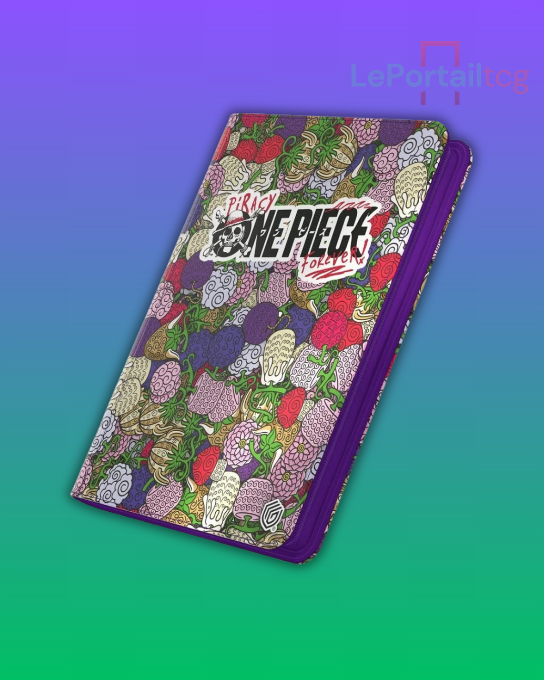 Portfolio 18-Pocket ZipFolio XenoSkin 360 • One Piece - Devil Fruits