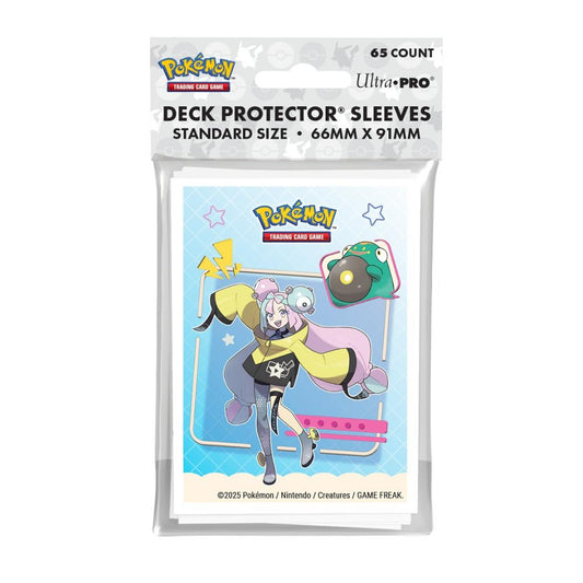 Protège-cartes Ultra Pro (65) Standard Size – Iono et Ampibidou (Pokémon Officiel)