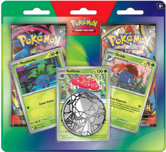 Duopack Pokémon : Mystherbe, Ortide et Rafflesia – (FR)