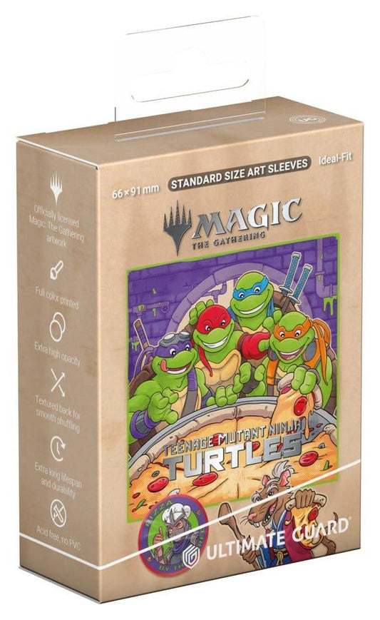 Protège-cartes Ultimate Guard (100) Standard Size Art – MTG x TMNT Tortues Ninja : Pizza Box