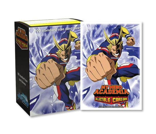 Protège-cartes Dragon Shield (100) Standard Size Art – All Might Punch (MHA)