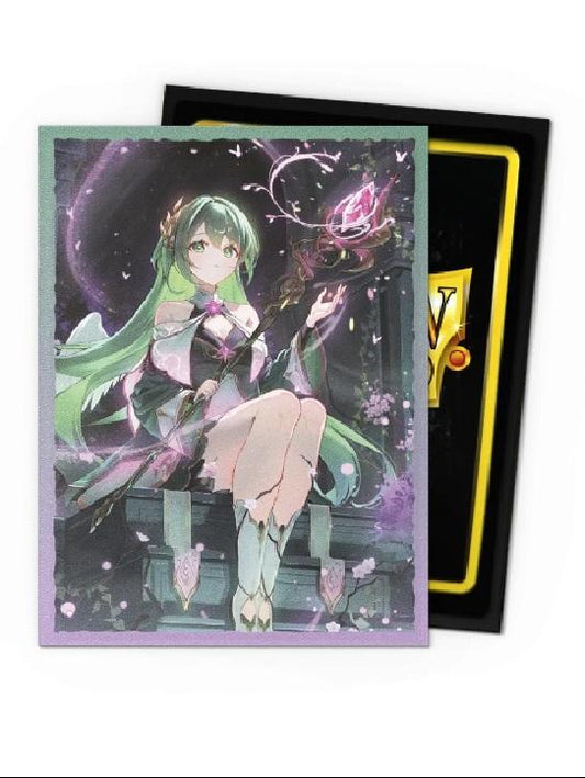 Protège-cartes Dragon Shield (100) Standard Size Art – Ariel, Archangel of Natura (Grand Archive)