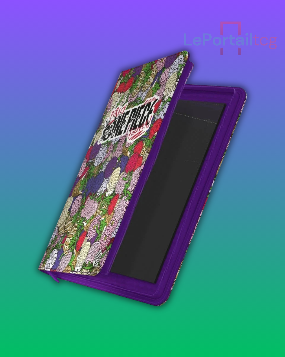 Portfolio 18-Pocket ZipFolio XenoSkin 360 • One Piece - Devil Fruits