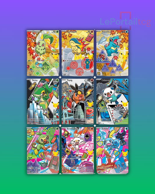 Coffret Collection Illustration : Premiers Partenaires (Série 2) – Pokémon - Français