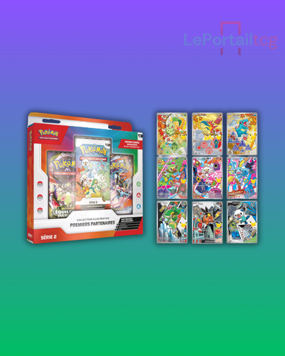 Coffret Collection Illustration : Premiers Partenaires (Série 2) – Pokémon - Français