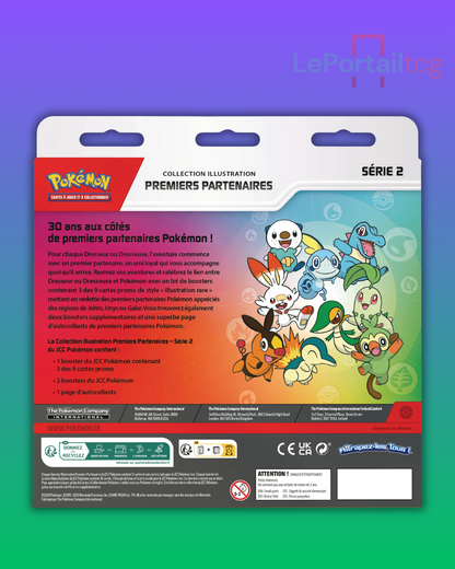 Coffret Collection Illustration : Premiers Partenaires (Série 2) – Pokémon - Français