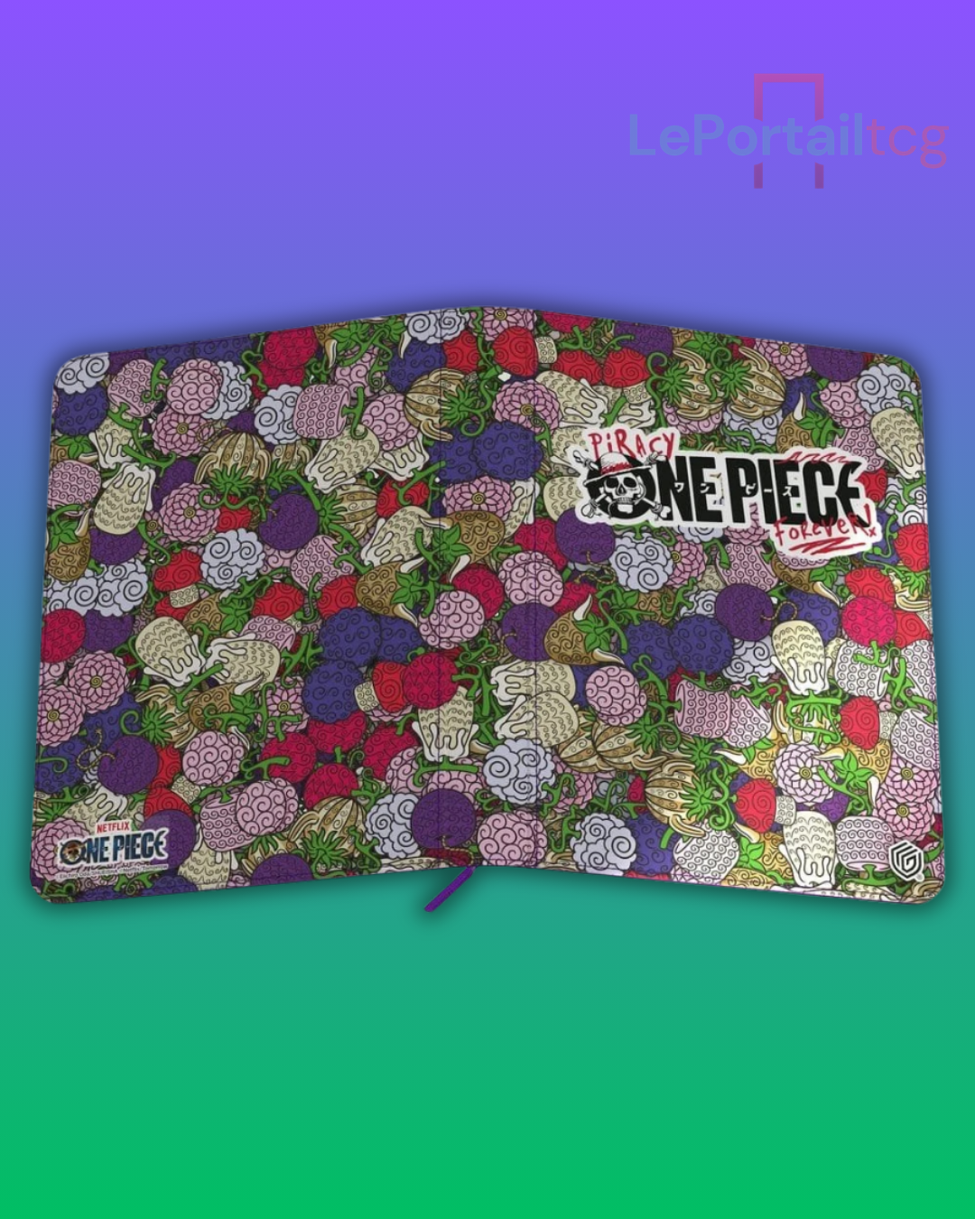 Portfolio 18-Pocket ZipFolio XenoSkin 360 • One Piece - Devil Fruits