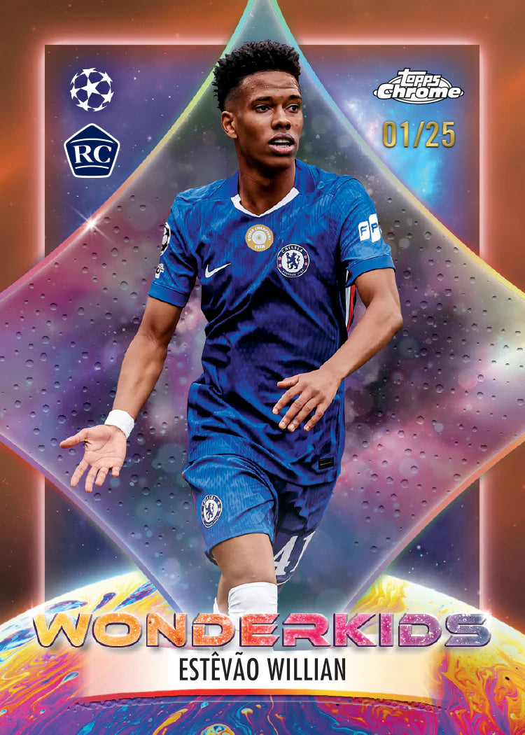 Box Topps Chrome UEFA Club Competitions 2025-26 – Football (Neuf & Scellé)
