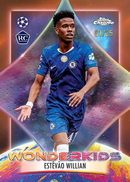 Box Topps Chrome UEFA Club Competitions 2025-26 – Football (Neuf & Scellé)