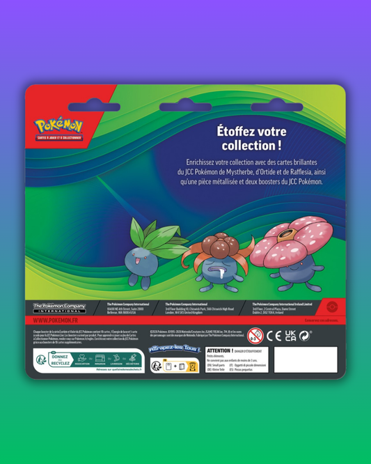Duopack Pokémon : Mystherbe, Ortide et Rafflesia – (FR)