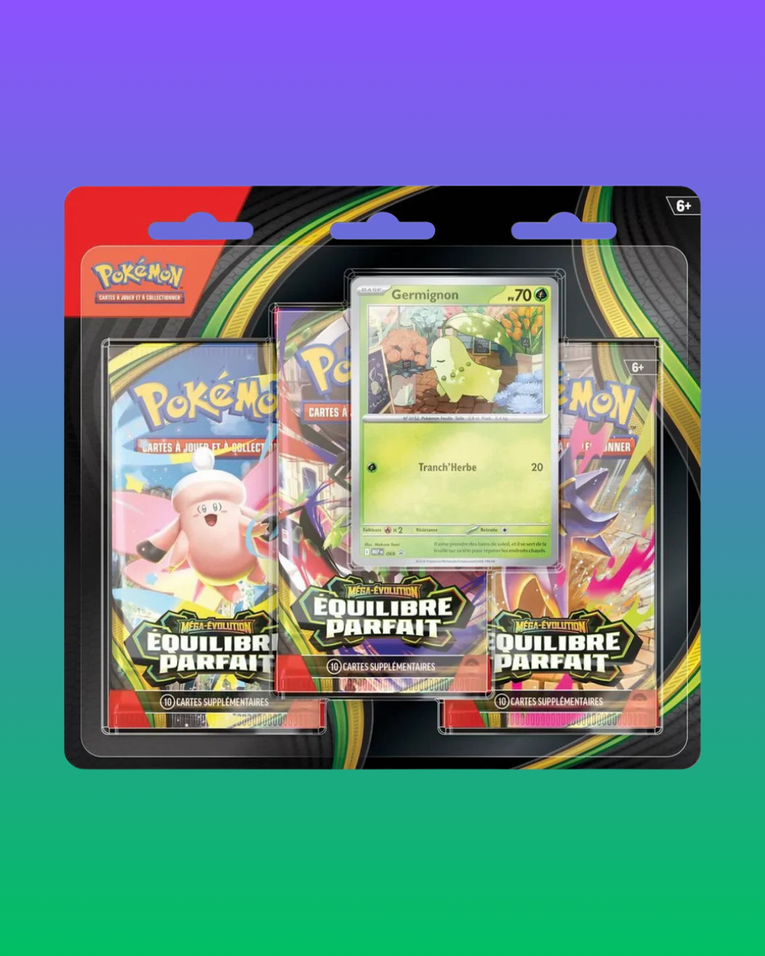 Tripack Équilibre Parfait ME03 – Pokémon TCG – Français