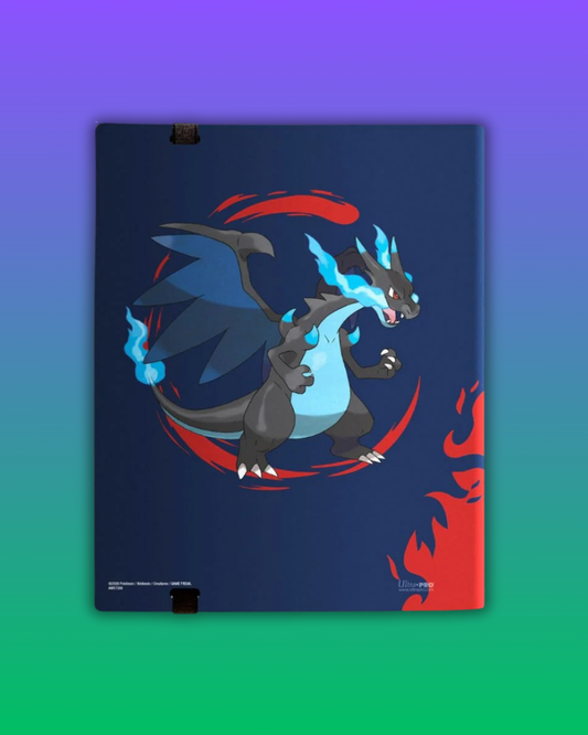 Classeur / PRO-Binder 9 Poches Ultra Pro – Méga Dracaufeu X & Y (Pokémon Officiel)