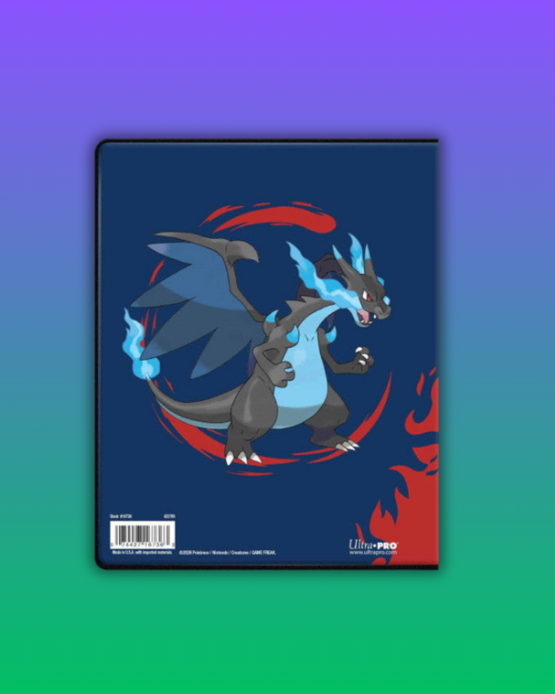 Classeur / Portfolio 9 Poches Ultra Pro – Méga Dracaufeu X & Y (Pokémon Officiel)