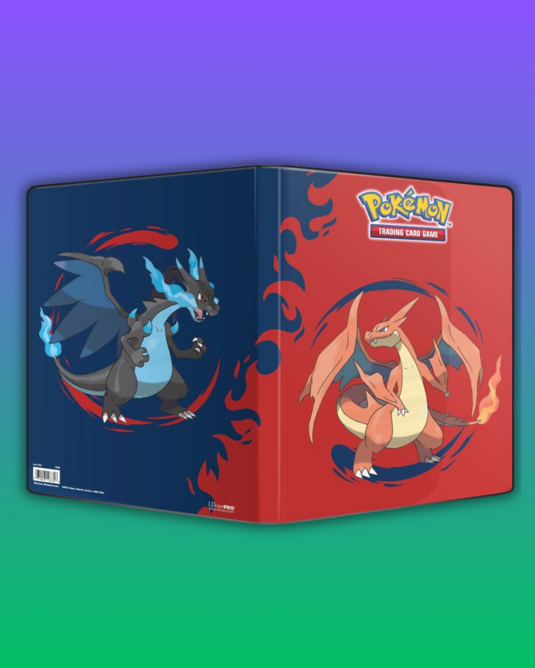 Classeur / Portfolio 9 Poches Ultra Pro – Méga Dracaufeu X & Y (Pokémon Officiel)