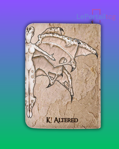 Classeur / Portfolio Zip Binder 9 Poches TreasureWise – Faceless Deamon by Kevin Altered (Édition Limitée)