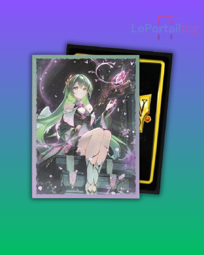 Protège-cartes Dragon Shield (100) Standard Size Art – Ariel, Archangel of Natura (Grand Archive)