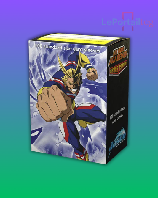 Protège-cartes Dragon Shield (100) Standard Size Art – All Might Punch (MHA)
