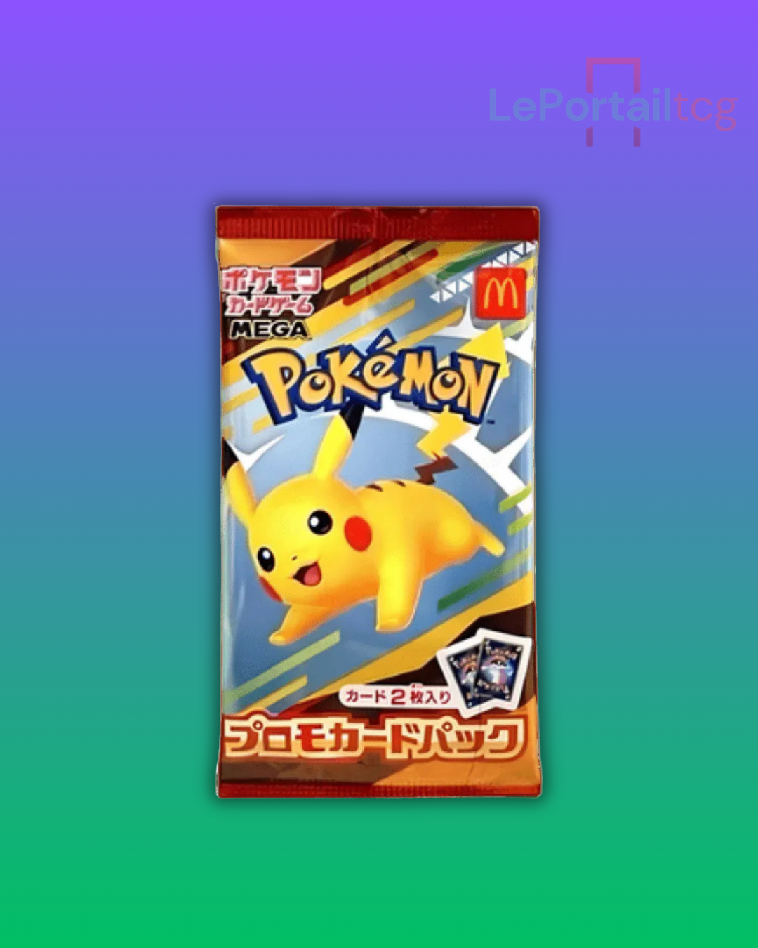 Booster Promo Pikachu – McDonald’s Japon 2025 – Japonais