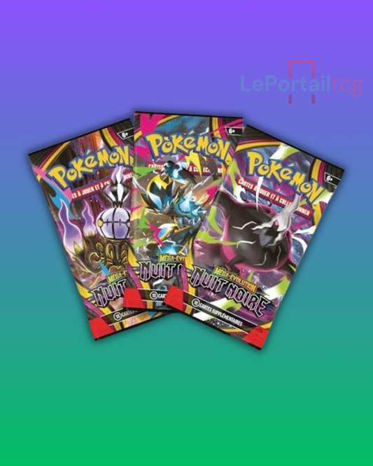 Tripack Nuit Noire – Méga-Évolution - Pokemon – Français
