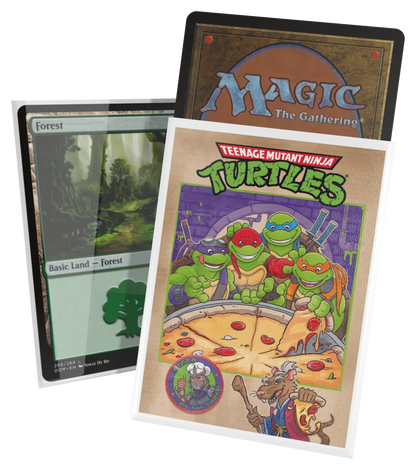 Protège-cartes Ultimate Guard (100) Standard Size Art – MTG x TMNT Tortues Ninja : Pizza Box