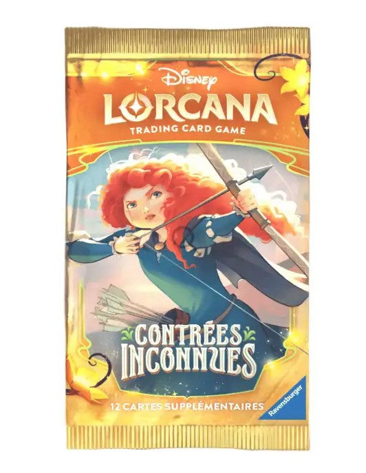Display 24 Boosters Disney Lorcana : Contrées Inconnues (Chapitre 12) – Neuf Scellé (FR)