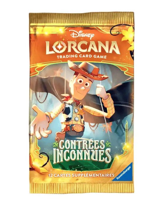 Display 24 Boosters Disney Lorcana : Contrées Inconnues (Chapitre 12) – Neuf Scellé (FR)