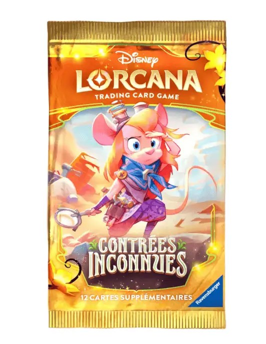 Display 24 Boosters Disney Lorcana : Contrées Inconnues (Chapitre 12) – Neuf Scellé (FR)