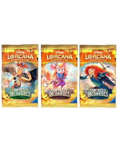 Booster Disney Lorcana – Chapitre 12 : Contrées Inconnues (FR)